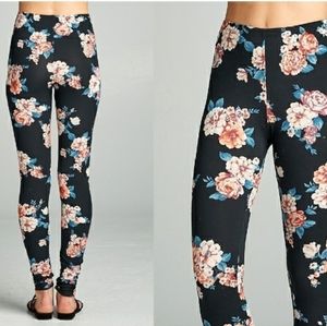 Floral leggings